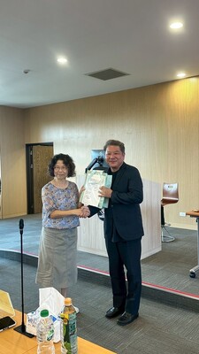 日本經驗與需求探討：長照機構中的福祉用具應用_頒獎圖片
